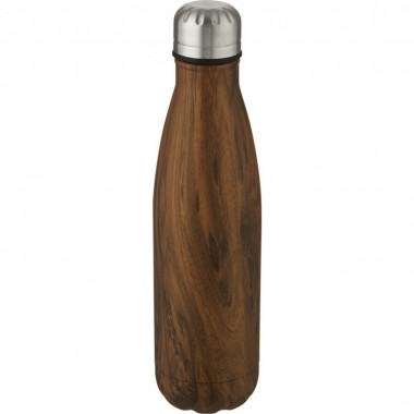 Бутылка Cove с вакуумной изоляцией и деревянным принтом
