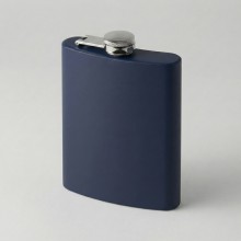 Фляжка 240 мл Remarque soft touch, 304 сталь, синий Фляжка 240 мл Remarque soft touch, 304 сталь, синий