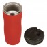 Термокружка Double wall mug C1, soft touch, 350 мл, красный (Р)