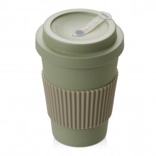 Термокружка Muffin из натуральных волокон, оливковый Термокружка Muffin из натуральных волокон, оливковый
