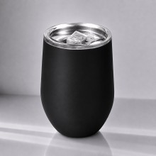 Вакуумная термокружка Sense, непротекаемая крышка, крафтовая упаковка, черный Вакуумная термокружка Sense, непротекаемая крышка, крафтовая упаковка, черный