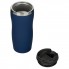 Термокружка Double wall mug C1, soft touch, 350 мл, темно-синий (Р)