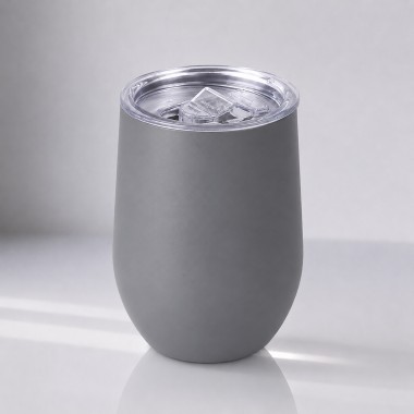 Термокружка Vacuum mug C1, soft touch, 370мл, серый