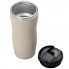 Термокружка Mony Steel 350 мл, soft touch, бежевый