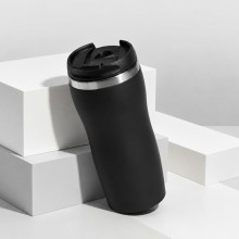 Термокружка Double wall mug C1, soft touch, 350 мл, черный Термокружка Double wall mug C1, soft touch, 350 мл, черный