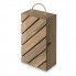 Коробка подарочная из массива дерева Two-bottle box