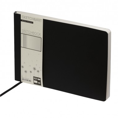 Скетчбук B5 Sketch & Art 200 г/м2, soft-touch