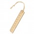 Закладка с линейкой из бамбука Bookmark, натуральный