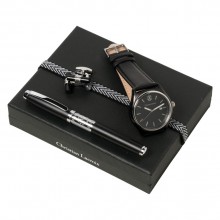Подарочный набор: часы наручные, запонки, ручка-роллер