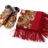 Подарочный набор: Павлопосадский платок, рукавицы