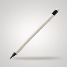 Вечный карандаш из тетра-паков с ластиком Milkpen, молочный Вечный карандаш из тетра-паков с ластиком Milkpen, молочный