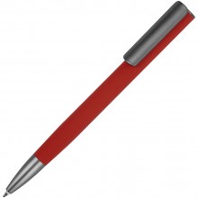 Ручка металлическая шариковая Insomnia soft-touch с зеркальным слоем