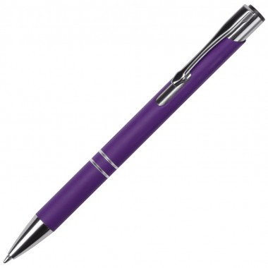 Ручка металлическая шариковая C1 soft-touch