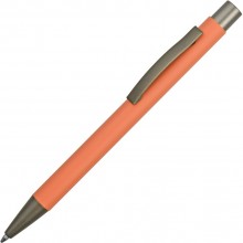 Ручка металлическая soft touch шариковая Tender, коралловый Ручка металлическая soft touch шариковая Tender, коралловый