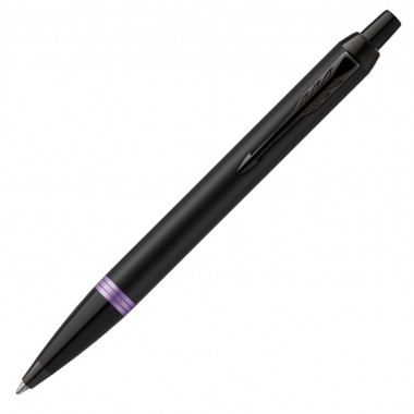 Ручка шариковая Parker IM Vibrant Rings Flame Amethyst Purple
