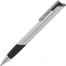 Ручка металлическая шариковая трехгранная «TRIANGLE» с грипом