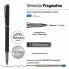 Ручка металлическая шариковая Venezia Pragmatico софт-тач,черный