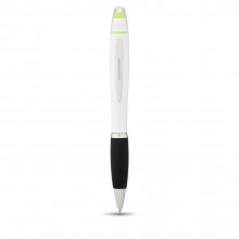 Ручка пластиковая шариковая "Nash" с маркером