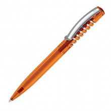 Ручка пластиковая шариковая «NEW SPRING CLEAR CLIP METAL» с металлическим клипом