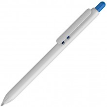 Ручка пластиковая шариковая Lio White