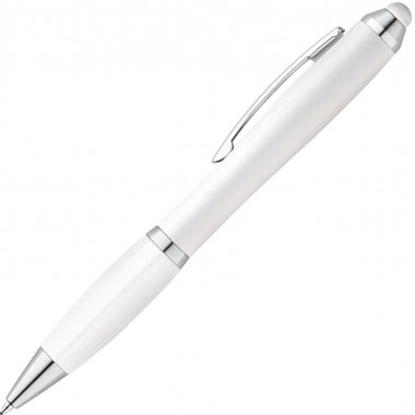 Шариковая ручка с зажимом из металла SANS BK