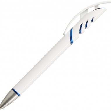 Ручка пластиковая шариковая Starco Metalic