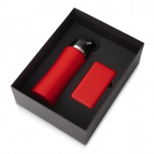 Подарочный набор COLOR IT с бутылкой для воды и повербанком, 5000 mAh