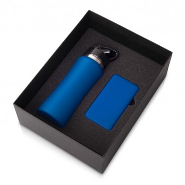 Подарочный набор COLOR IT с бутылкой для воды и повербанком, 5000 mAh