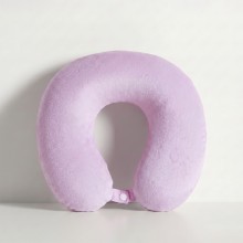 Подушка Basic из микрофибры с эффектом памяти U-shape, розовый NEW