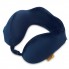 Подушка для путешествий массажная Travel Blue Massage Tranquility Pillow (217), цвет темно-синий