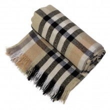 Плед Liner хлопковый с бахромой Плед Liner хлопковый с бахромой