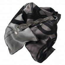 Набор: шелковый платок, браслет