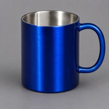 Стальная кружка с двойными стенками Altai, синий