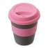 Стакан с силиконовой крышкой Cafe, dust pink