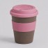Стакан с силиконовой крышкой Cafe, dust pink