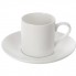 Кофейная пара прямой формы Espresso, 100мл, белый
