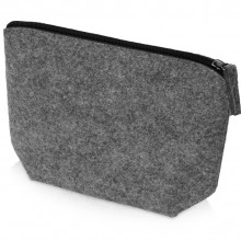 Косметичка Felt из RPET-фетра, серый Косметичка Felt из RPET-фетра, серый