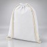 Odisha 140 г/м² OCS органический мешок со шнурком 5 л - Белый