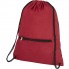 Складной рюкзак со шнурком Coss, heather dark red