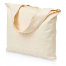 Сумка-шоппер Vest long из хлопка 340 г/м2, натуральный Сумка-шоппер Vest long из хлопка 340 г/м2, натуральный