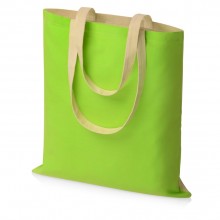 Сумка для шопинга Twin двухцветная из хлопка, 180 г/м2 Сумка для шопинга Twin двухцветная из хлопка, 180 г/м2