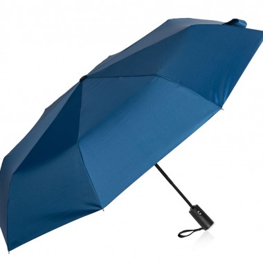 Зонт-автомат Reviver с куполом из переработанного пластика