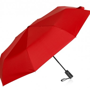 Зонт-автомат Reviver с куполом из переработанного пластика