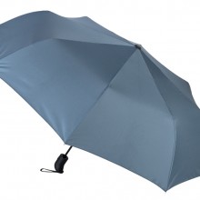 Зонт-полуавтомат складной Roof с куполом из переработанного пластика Зонт-полуавтомат складной Roof с куполом из переработанного пластика