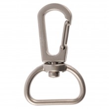 Застежка-карабин Snap Hook, M, серебристая Застежка-карабин Snap Hook, M, серебристая