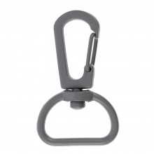 Застежка-карабин Snap Hook, M, серая Застежка-карабин Snap Hook, M, серая