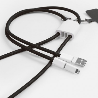 Кабель-ланьярд energyFlex Pro, черный