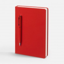 Ежедневник Magnet Shall с ручкой, красный Ежедневник Magnet Shall с ручкой, красный