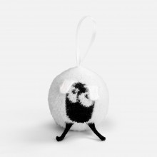 Вязаный шарик Sheeply, белый Вязаный шарик Sheeply, белый