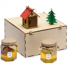 Подарочный набор Decoration Deluxe с двумя видами меда